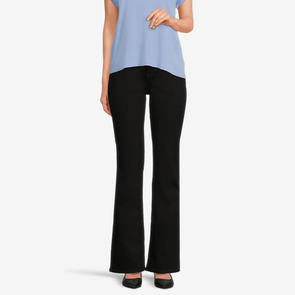 NYDJ Barbara Bootcut in Black 18 - Picture 1 of 4